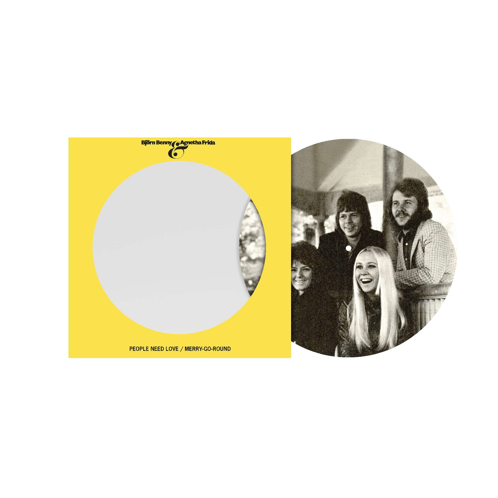 People Need Love / Merry-Go-Round - Single Picture 45T (Édition Limitée)