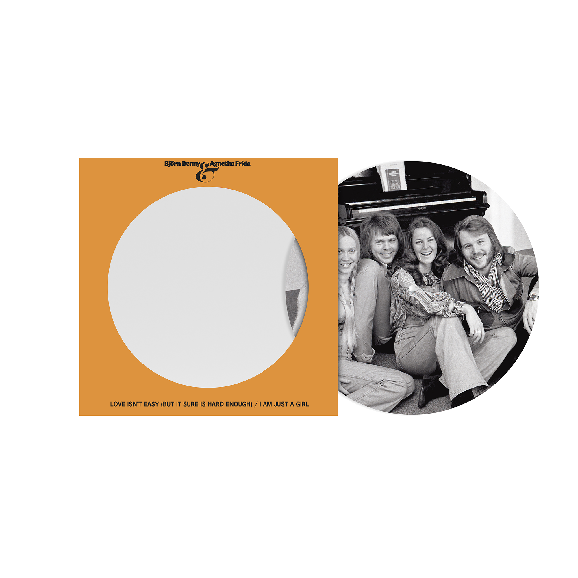 Love Isn’t Easy (But It Sure Is Hard Enough) / I Am Just A Girl - Single Picture 45T (Édition Limitée)